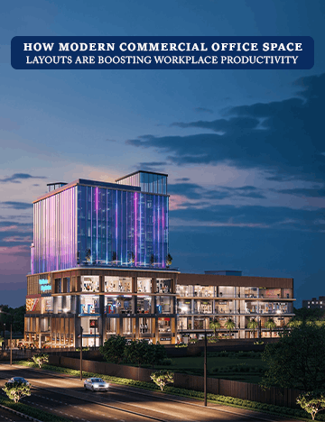 How Modern Commercial Office Space Layouts Are Boosting Workplace Productivity