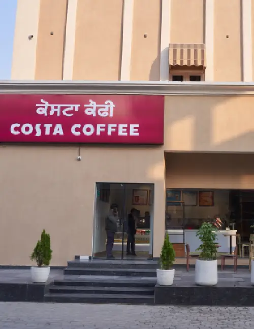 Costa coffee outlet opening at amrante courtyard